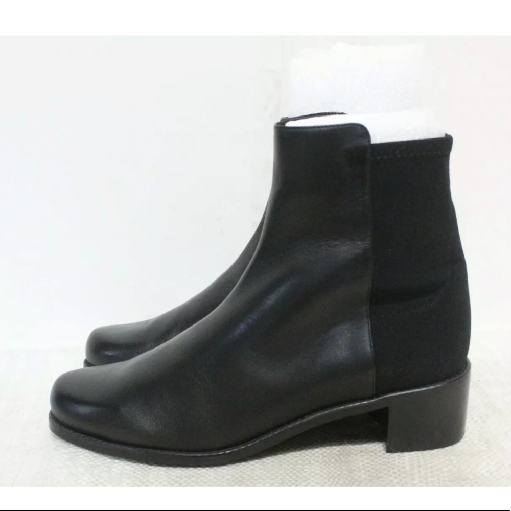 Stuart Weitzman Easyon Reserve Ankle Black Booties